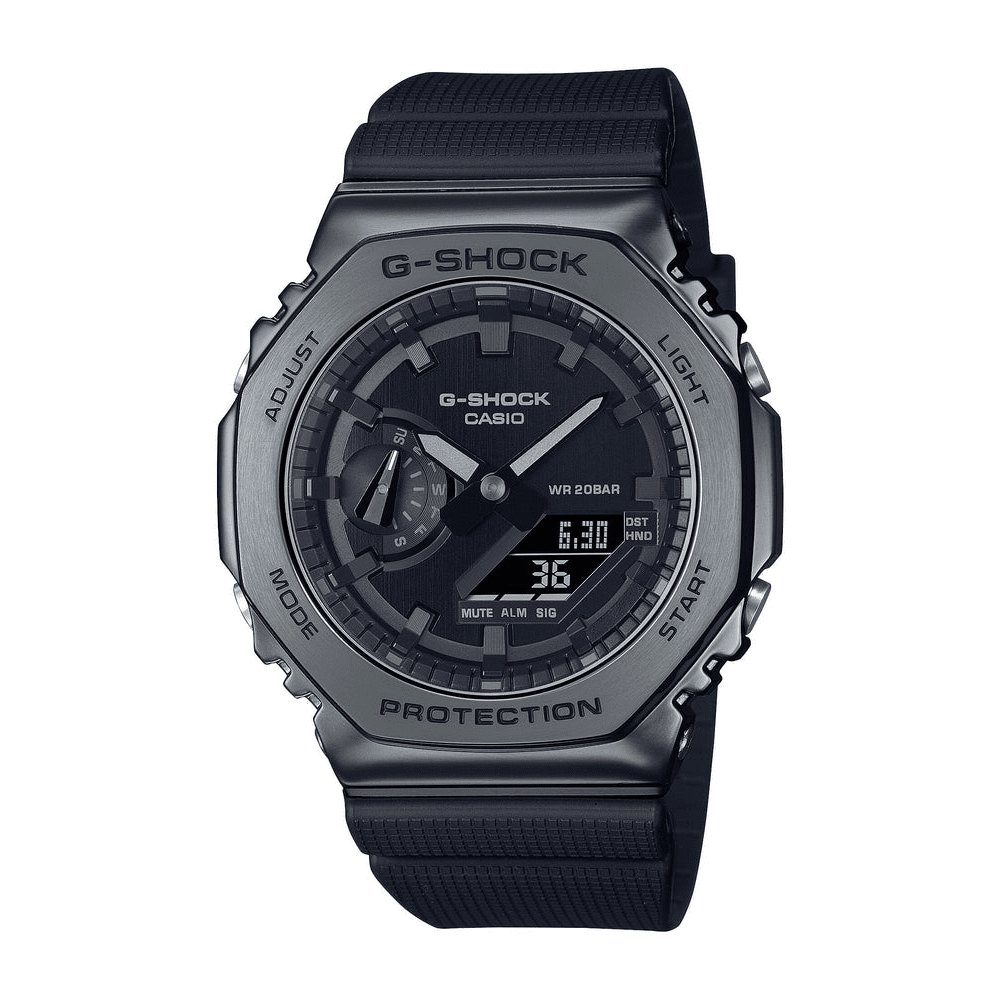 Casio G-Shock Men's Grey and Black Watch GM-2100BB-1A Watches Casio 