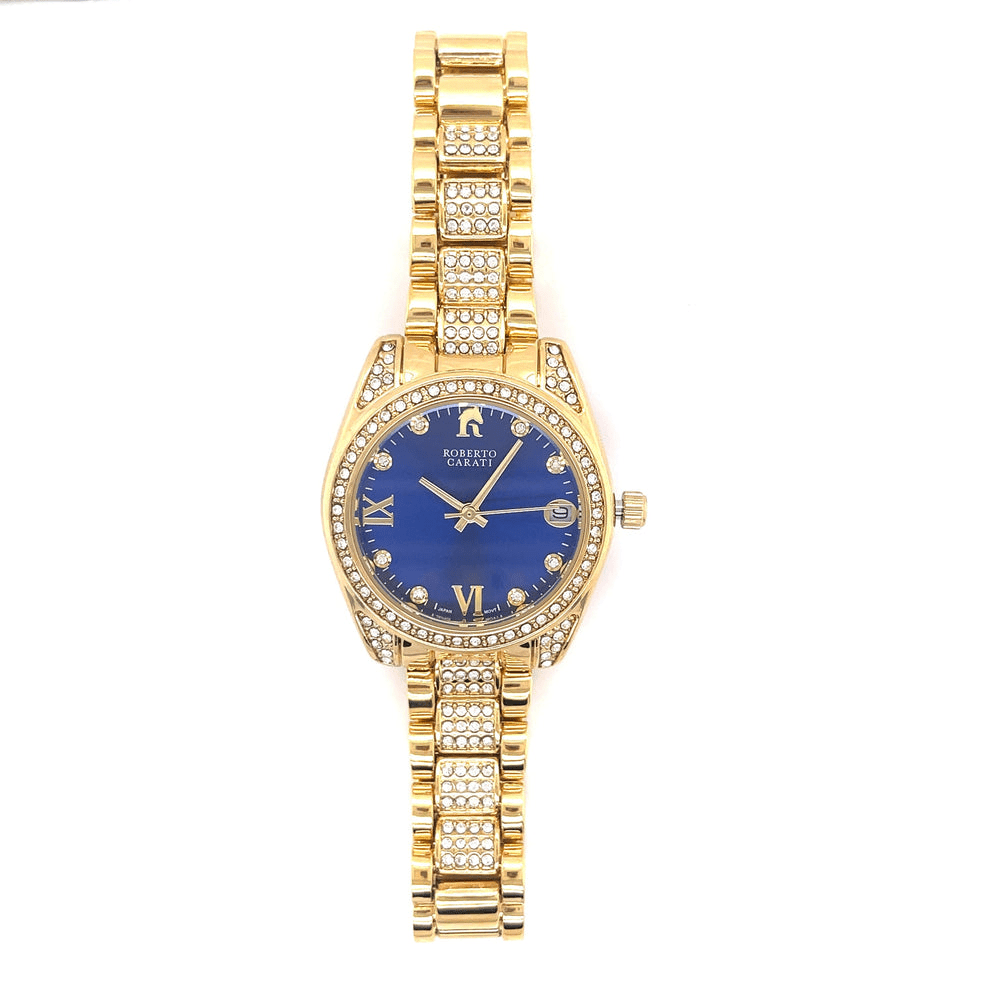 Roberto Carati Luna Blue Face Ladies Watch M9025 Watches Roberto Carati 