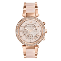 Michael Kors Parker Rose Gold Stone Set Watch MK5896 Watches Michael Kors 
