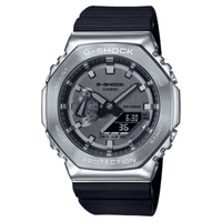 Casio G-Shock Men's Analogue-Digital Steel and Black Watch GM2100-1ADR Watches Casio 