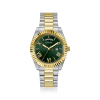 Guess Connoisseur Two Tone and Green Men's Watch GW0265G8 Watches Guess 
