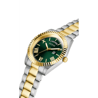 Guess Connoisseur Two Tone and Green Men's Watch GW0265G8 Watches Guess 