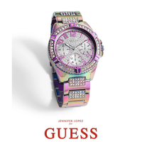 Guess Ladies Frontier Crystal Multi Colour Glitz Watch GW0044L1 Watches Guess 