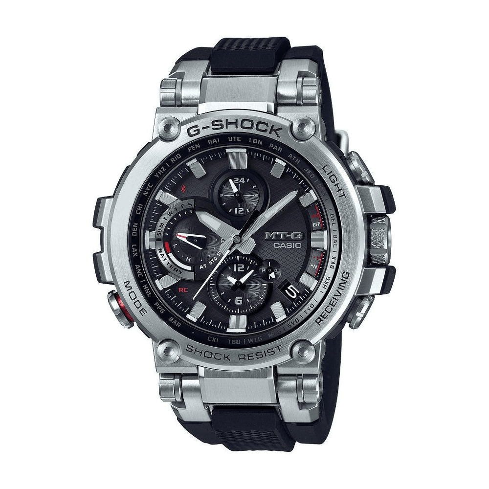Casio GShock MT-G Smart Phone BT Solar World Time Model MTGB1000-1A Watches Casio 