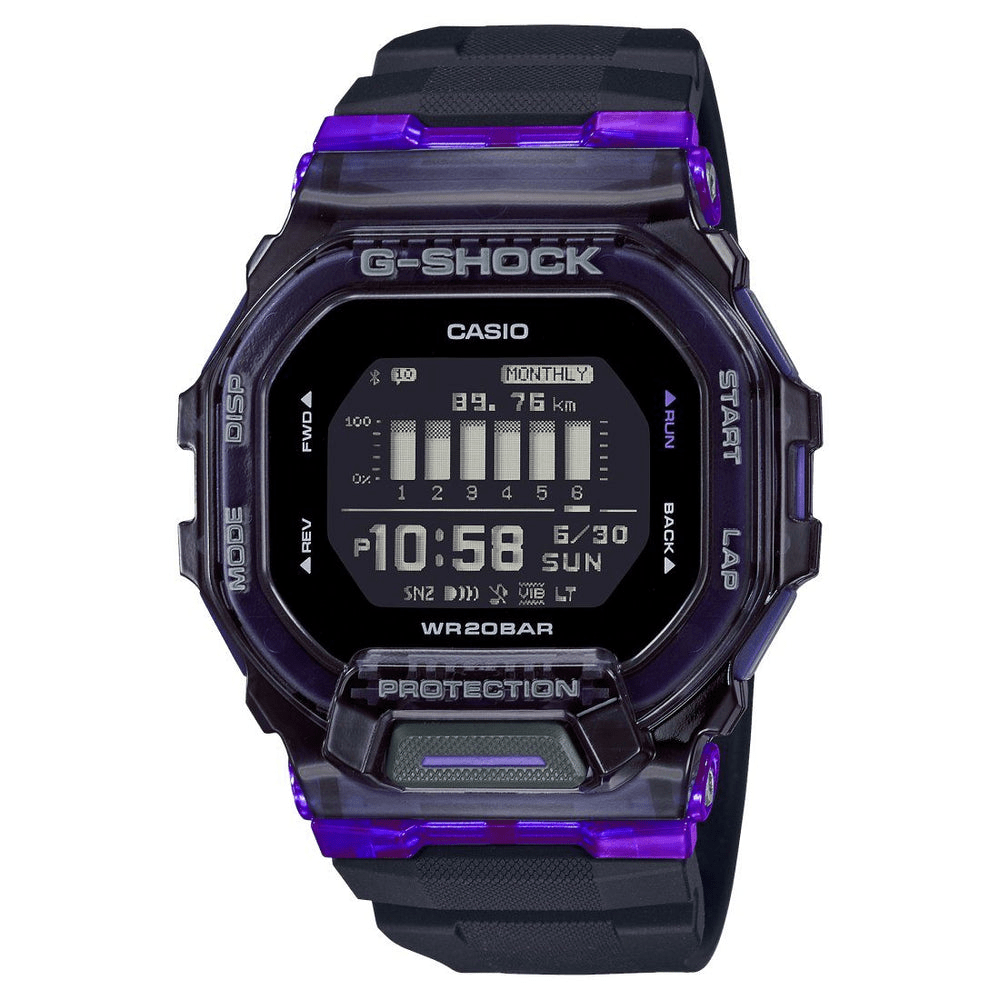 Casio G-Shock G Squad Purple Watch GBD-200SM-1A6 Watches Casio 