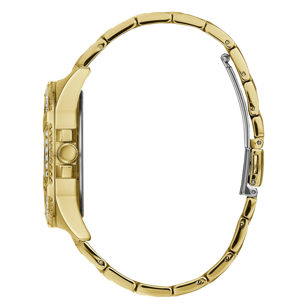 Guess Lady Frontier Crystal Gold Watch W1156L2 Watches Guess 