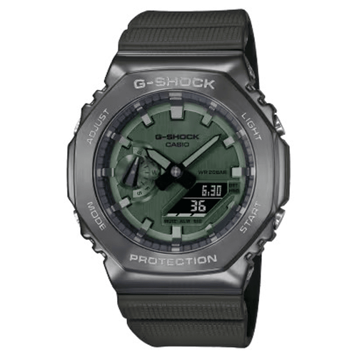 Casio G-Shock Men's Dark Green Watch GM-2100B-3ADR Watches Casio 