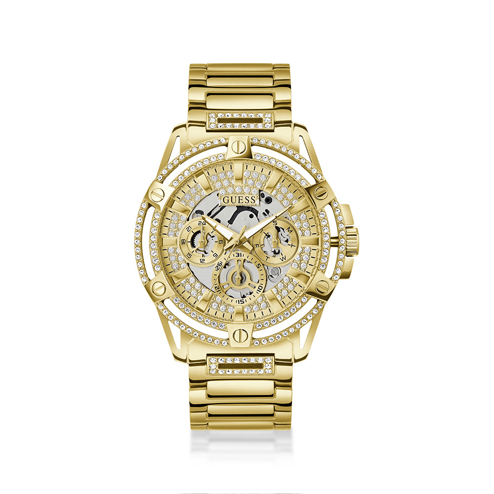 Guess King Gold Glitz Men's Watch GW0497G2 Watches Guess 