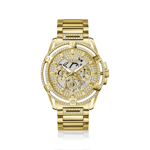 Guess King Gold Glitz Men's Watch GW0497G2 Watches Guess 