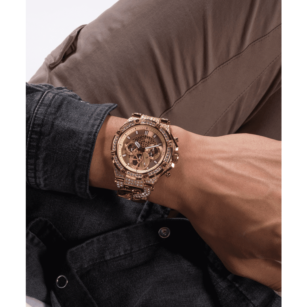 Guess Baron Champagne Watch GW0517G2 Watches Guess 