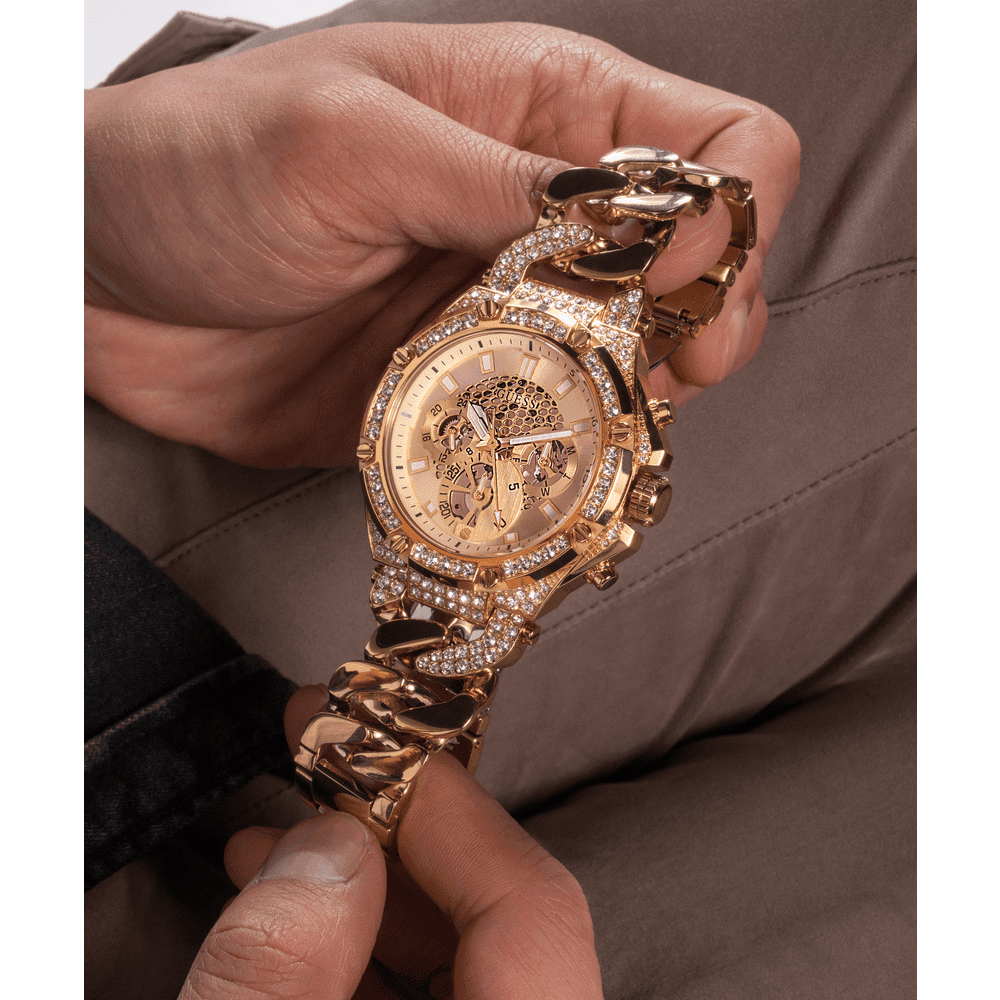 Guess Baron Champagne Watch GW0517G2 Watches Guess 