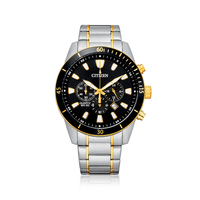 Citizen Black and Gold Tone Watch AN8184-89E Watches Citizen 