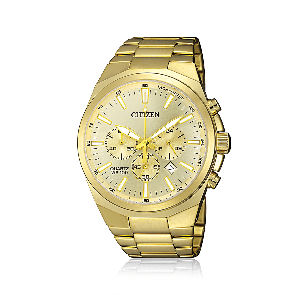 Citizen Men's Chronograph Gold Tone Watch AN8172-53P Watches Citizen 