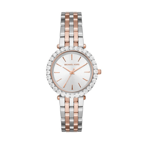 Michael Kors Darci Two Tone Analogue Watch Bevilles Jewellers 