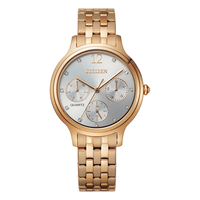 Citizen Chronograph Quartz Women's Silver Watch ED8183-54A Watches Citizen 