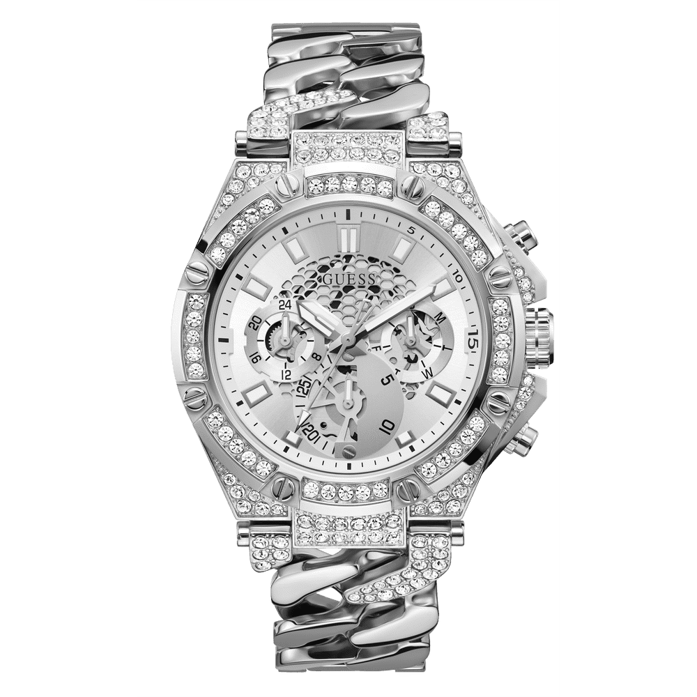 Guess Baron Silver Men's Watch GW0517G1 Watches Guess 