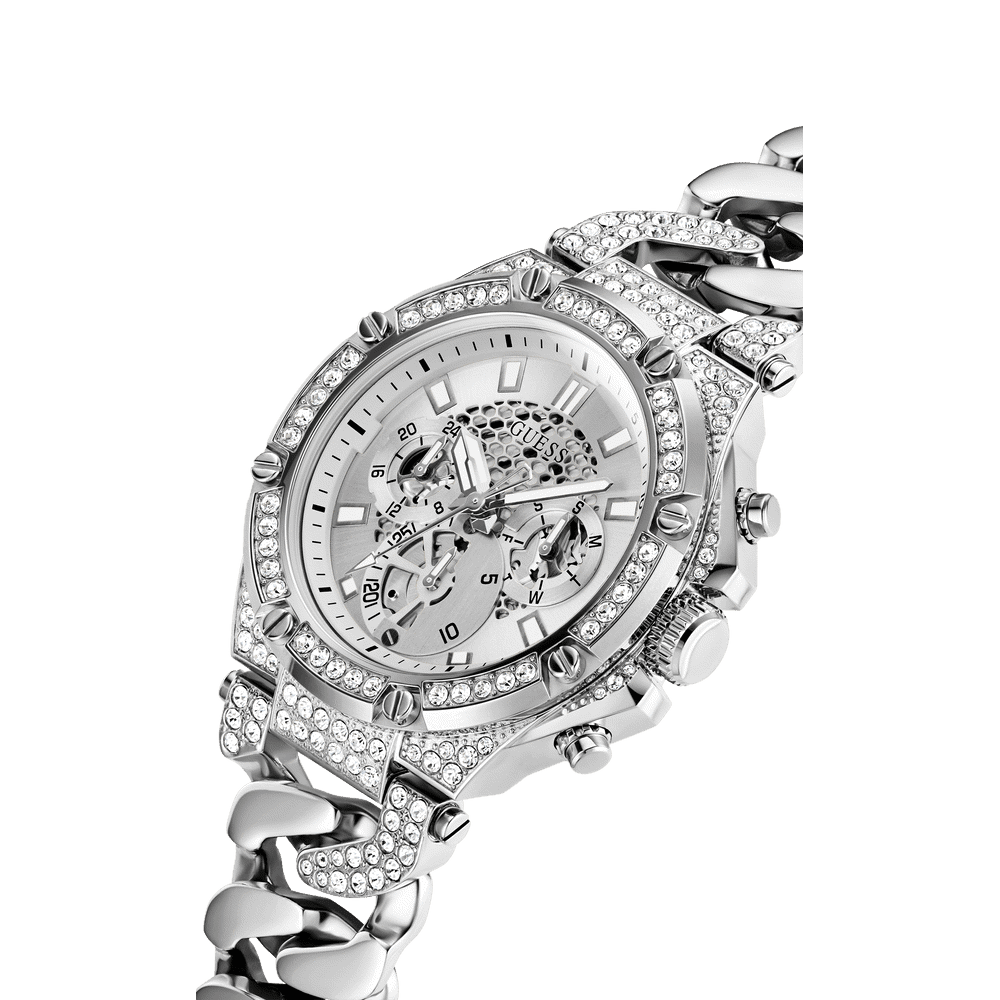 Guess Baron Silver Men's Watch GW0517G1 Watches Guess 