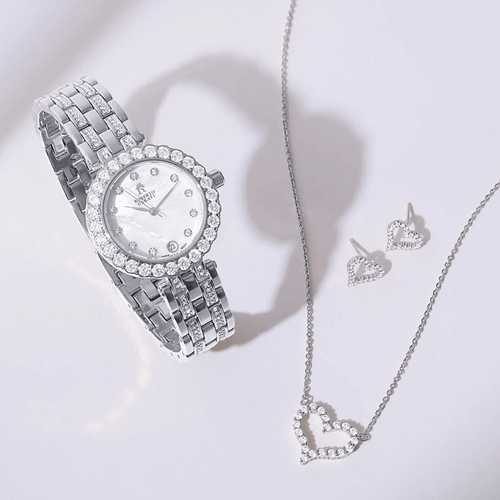 Roberto Carati Silver Gold Gift Set Watches Roberto Carati 
