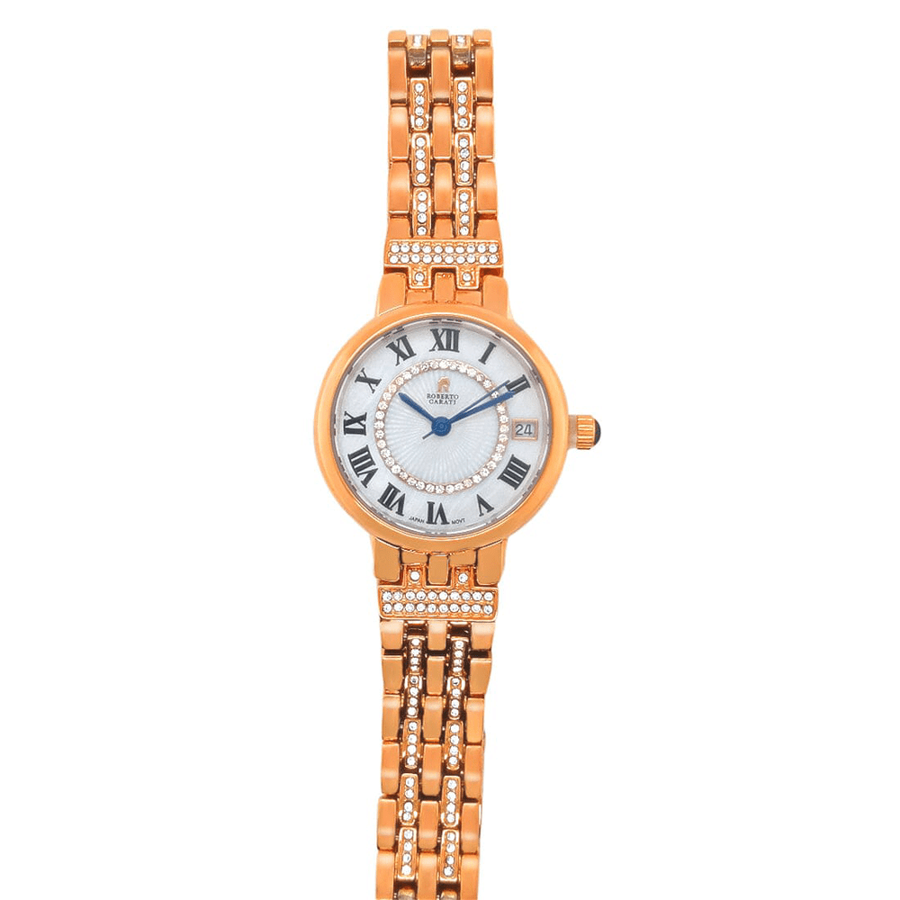 Roberto Carati Audrey Quartz Rose Gold Tone Watch M9090-V5 Watches Roberto Carati 