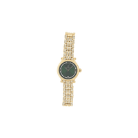 Roberto Carati Tina Green Face Gold Tone Watch M9148-V4 Watches Roberto Carati 