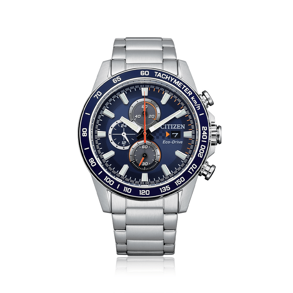 Citizen Eco-Drive Chronograph Watch CA0781-84L Watches Citizen 
