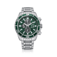Citizen Promaster Marine Green and Silver Tone Watch CA0820-50X Watches Citizen 