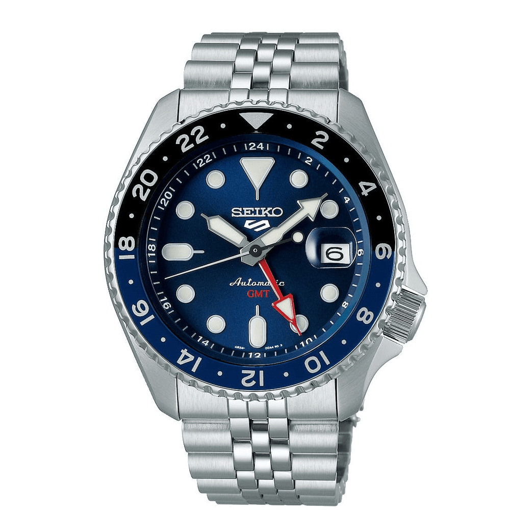 Seiko Sports Blue and Silver Men's Watch SSK003K Watches Seiko 