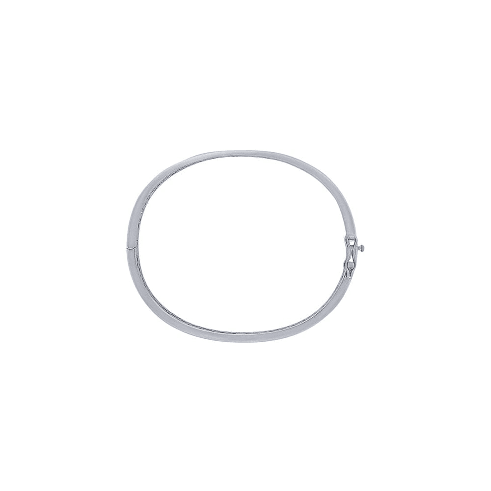 Bangle with Cubic Zirconia in Sterling Silver Bangles Bevilles 