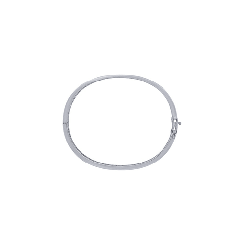 Bangle with Cubic Zirconia in Sterling Silver Bangles Bevilles 