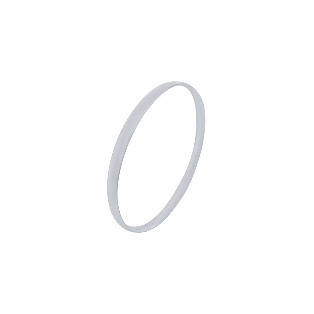 5.4mm by 69mm Solid Half Round Bangle in Sterling Silver Bangles Bevilles 