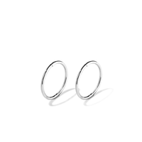 12mm Sleeper in Sterling Silver Earrings Bevilles 