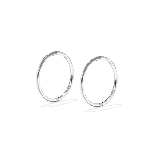 12mm Sleeper in Sterling Silver Earrings Bevilles 
