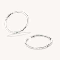 12mm Sleeper in Sterling Silver Earrings Bevilles 