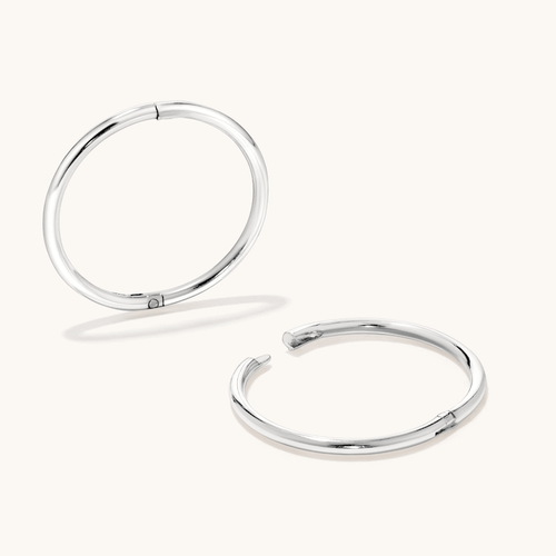 12mm Sleeper in Sterling Silver Earrings Bevilles 