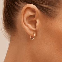 12mm Sleeper in Sterling Silver Earrings Bevilles 