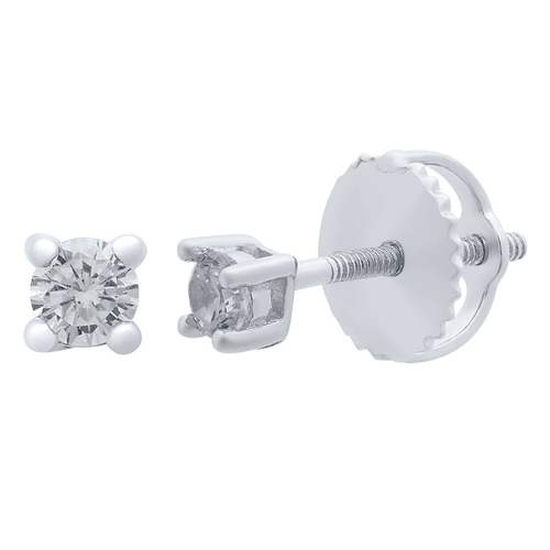 2mm Children's Cubic Zirconia Stud Earrings Earrings Bevilles 