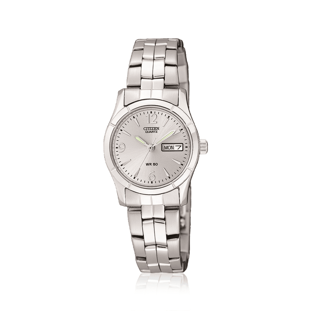 Citizen Stainless Steel Silver Ladies Watch EQ0540-57A Watches Citizen 