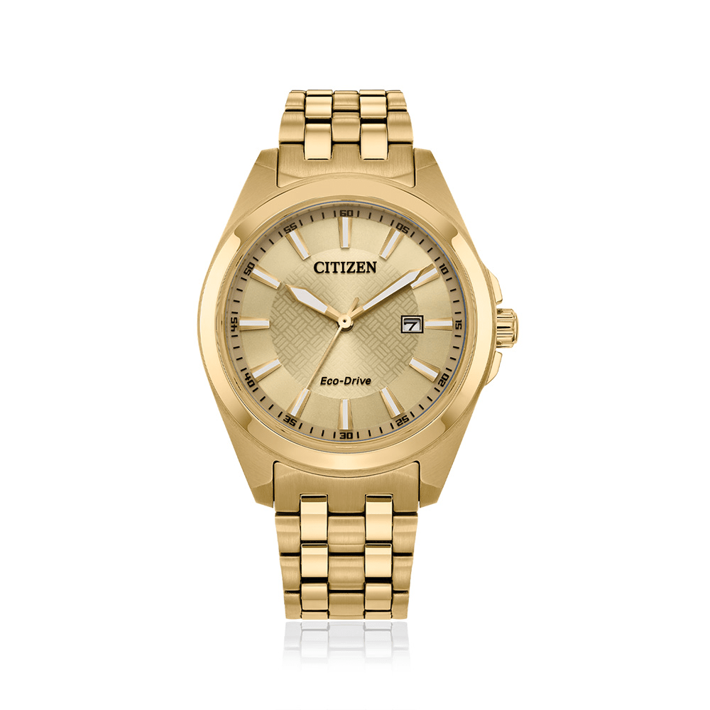 Citizen Dress Eco Drive BM7532-54P Gold Men's Watch Watches Citizen 