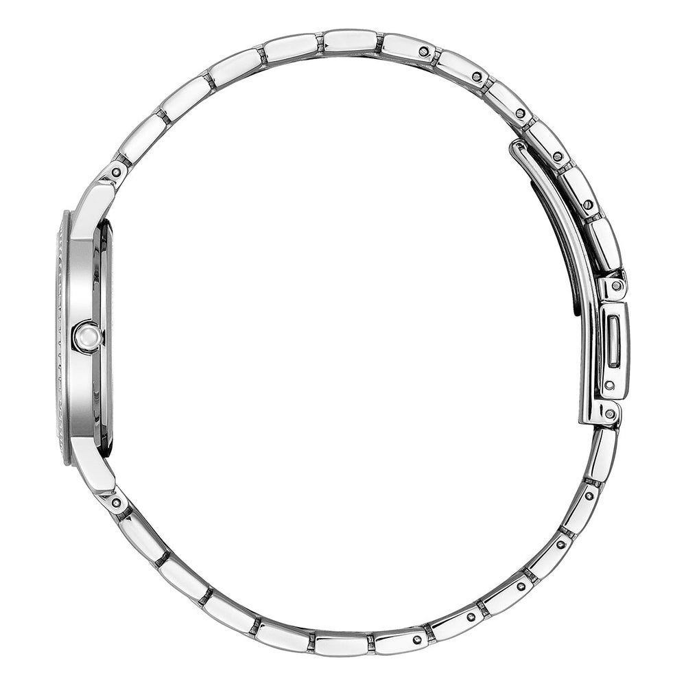 Citizen Dress Eco-Drive Women's White Watch EX1488-56A Bevilles Jewellers 