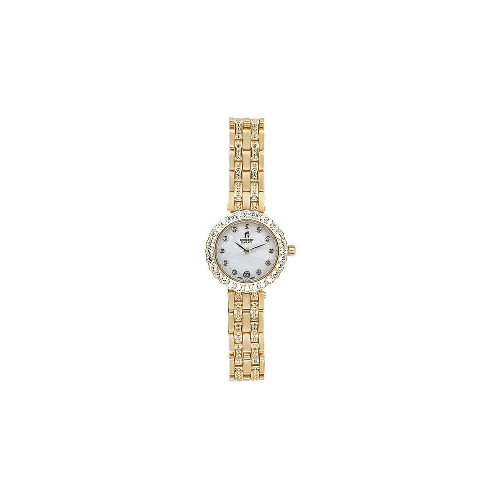 Roberto Carati Amore Gold Tone Quartz Watch Gift Set Watches Roberto Carati 