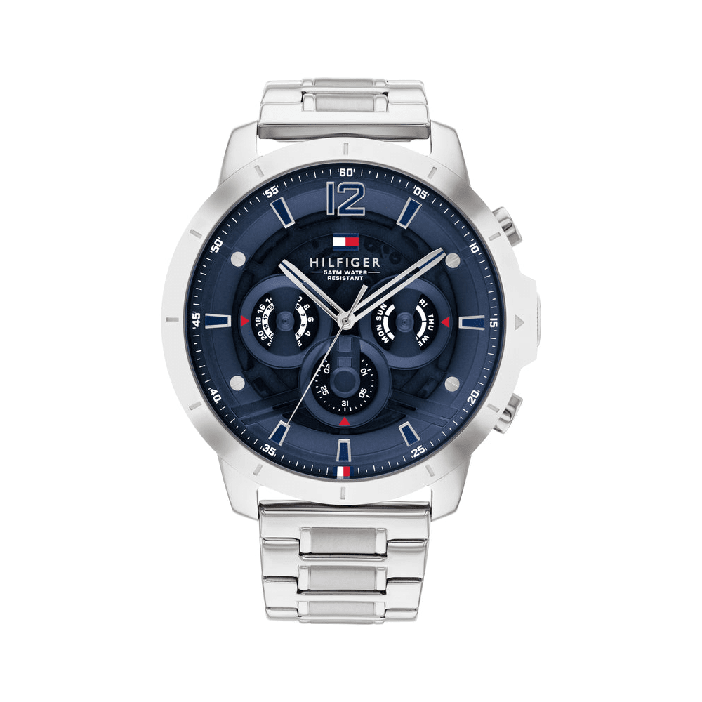 Tommy Hilfiger Luca Stainless Steel Navy Dial Men's Watch 1710492 Watches Tommy Hilfiger 