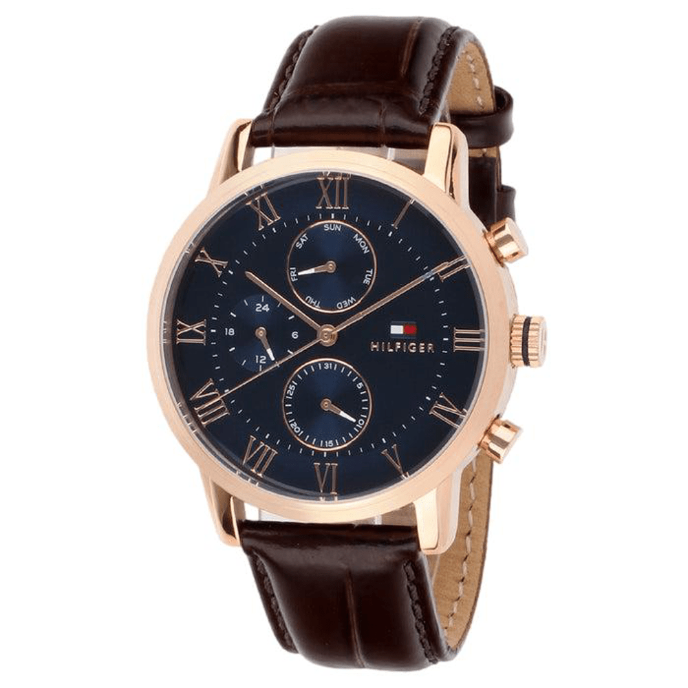 Tommy Hilfiger Men's Rose Gold Tone Watch 1791399 Watches Tommy Hilfiger 