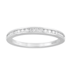 Meera Eternity Ring with 1/2ct of Laboratory Grown Diamonds in 18ct White Gold Rings Bevilles Jewellers 