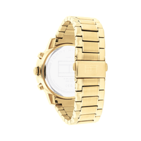 Tommy Hilfiger Troy Ionic Plated Thin Gold Steel White Dial Men's Watch 1792127 Watches Tommy Hilfiger 