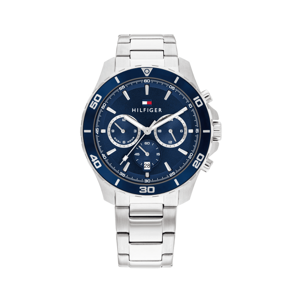 Tommy Hilfiger Jordan Stainless Steel Navy Dial Men's Watch 1792094 Watches Tommy Hilfiger 