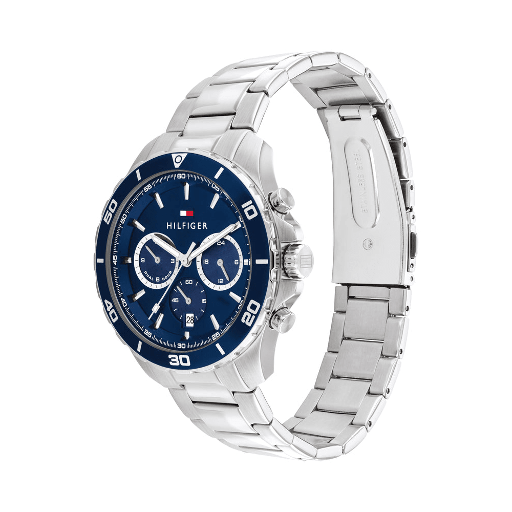 Tommy Hilfiger Jordan Stainless Steel Navy Dial Men's Watch 1792094 Watches Tommy Hilfiger 