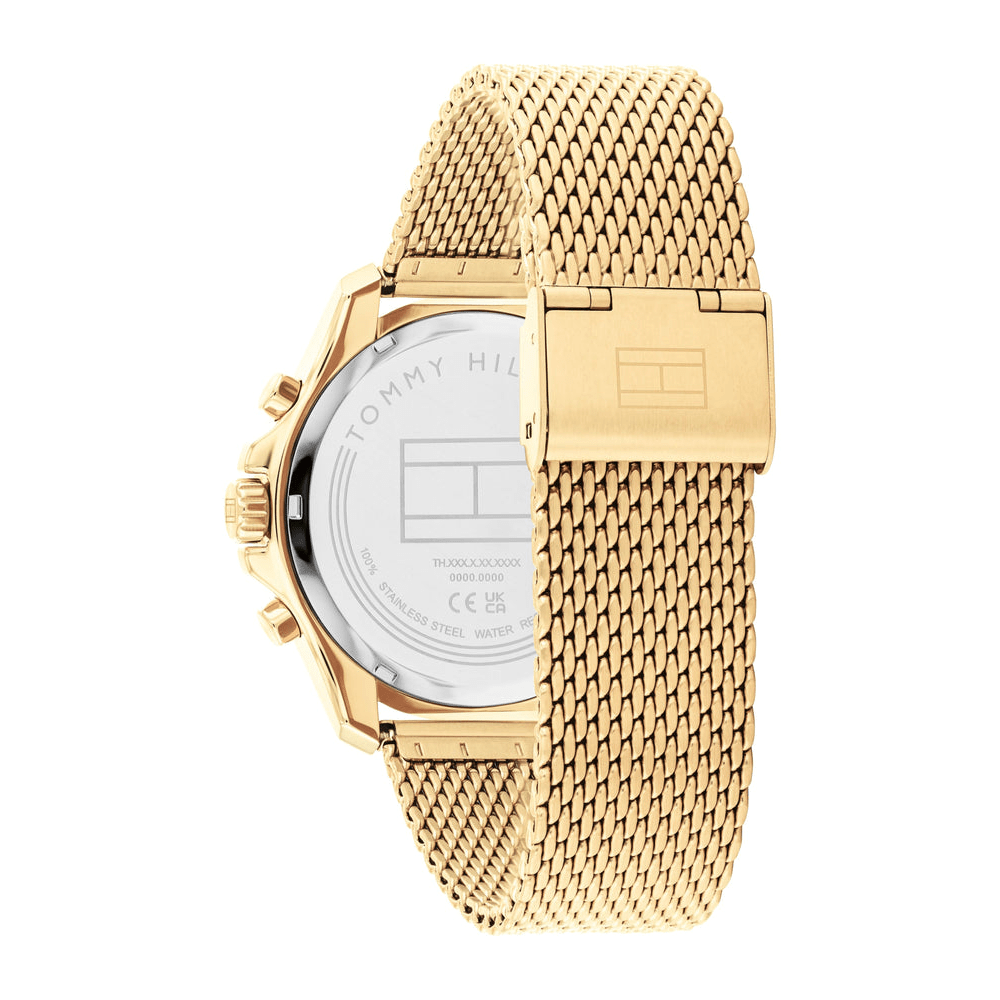 Tommy Hilfiger Jordan Ionic Plated Thin Gold Steel Green Dial Men's Watch 1792093 Watches Tommy Hilfiger 
