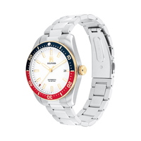 Tommy Hilfiger Th85 Stainless Steel White Dial Men's Watch 1710551 Watches Tommy Hilfiger 