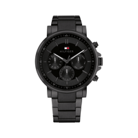 Tommy Hilfiger Tyson Ionic Plated Black Steel Black Dial Men's Watch 1710590 Watches Tommy Hilfiger 