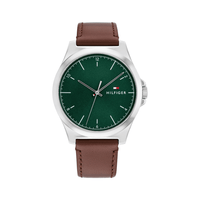 Tommy Hilfiger Norris Brown Leather Green Dial Men's Watch 1710602 Watches Tommy Hilfiger 